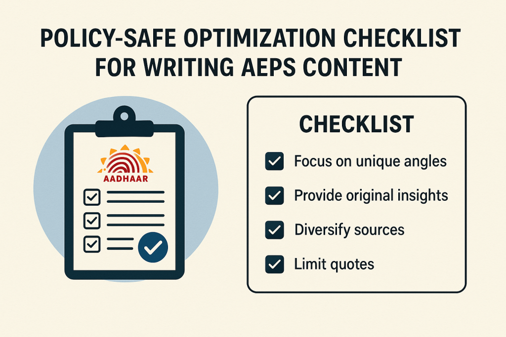 AEPS Blogs Without Duplicate Content Risk