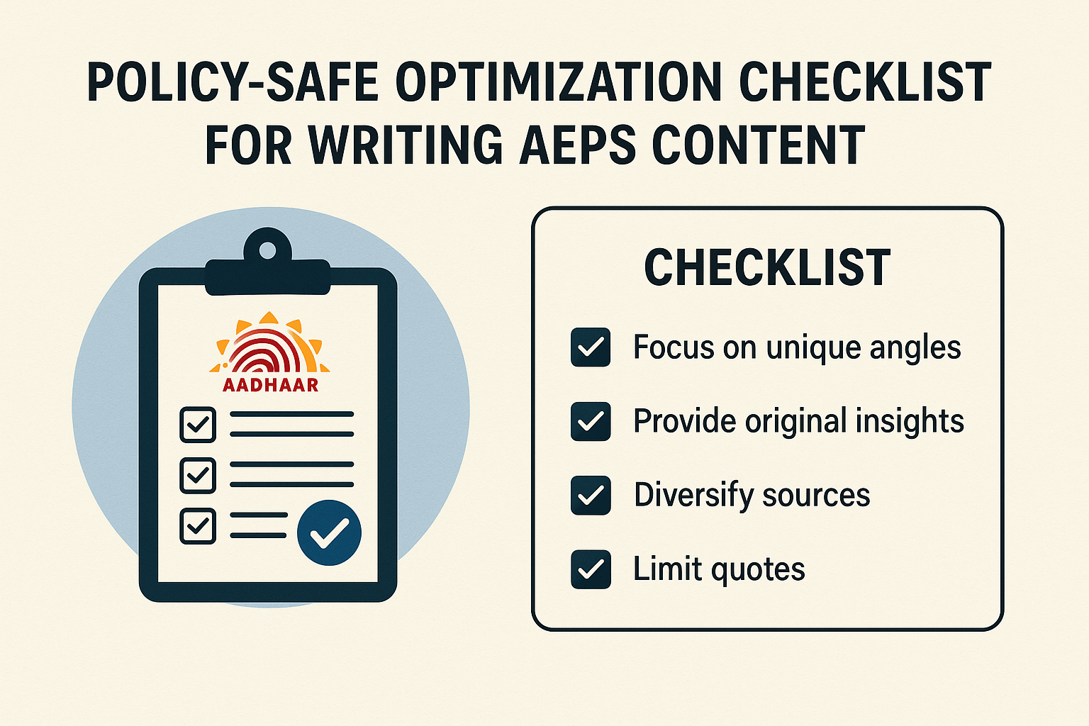 AEPS Blogs Without Duplicate Content Risk
