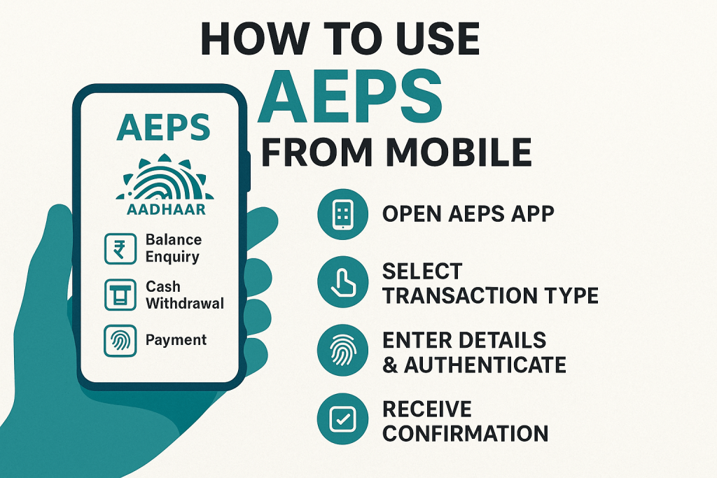How to use AEPS from mobile