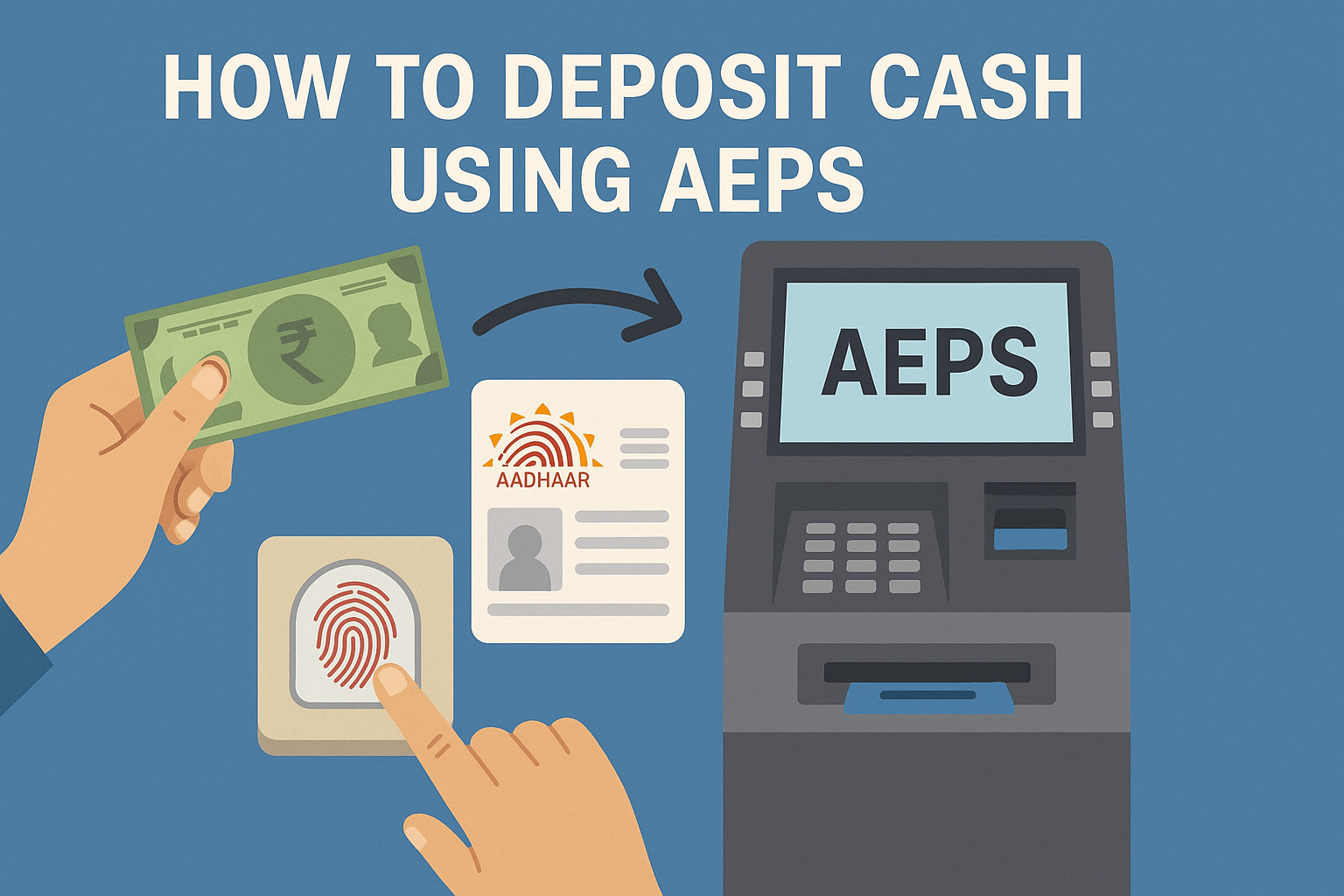 How to Deposit Cash Using AEPS