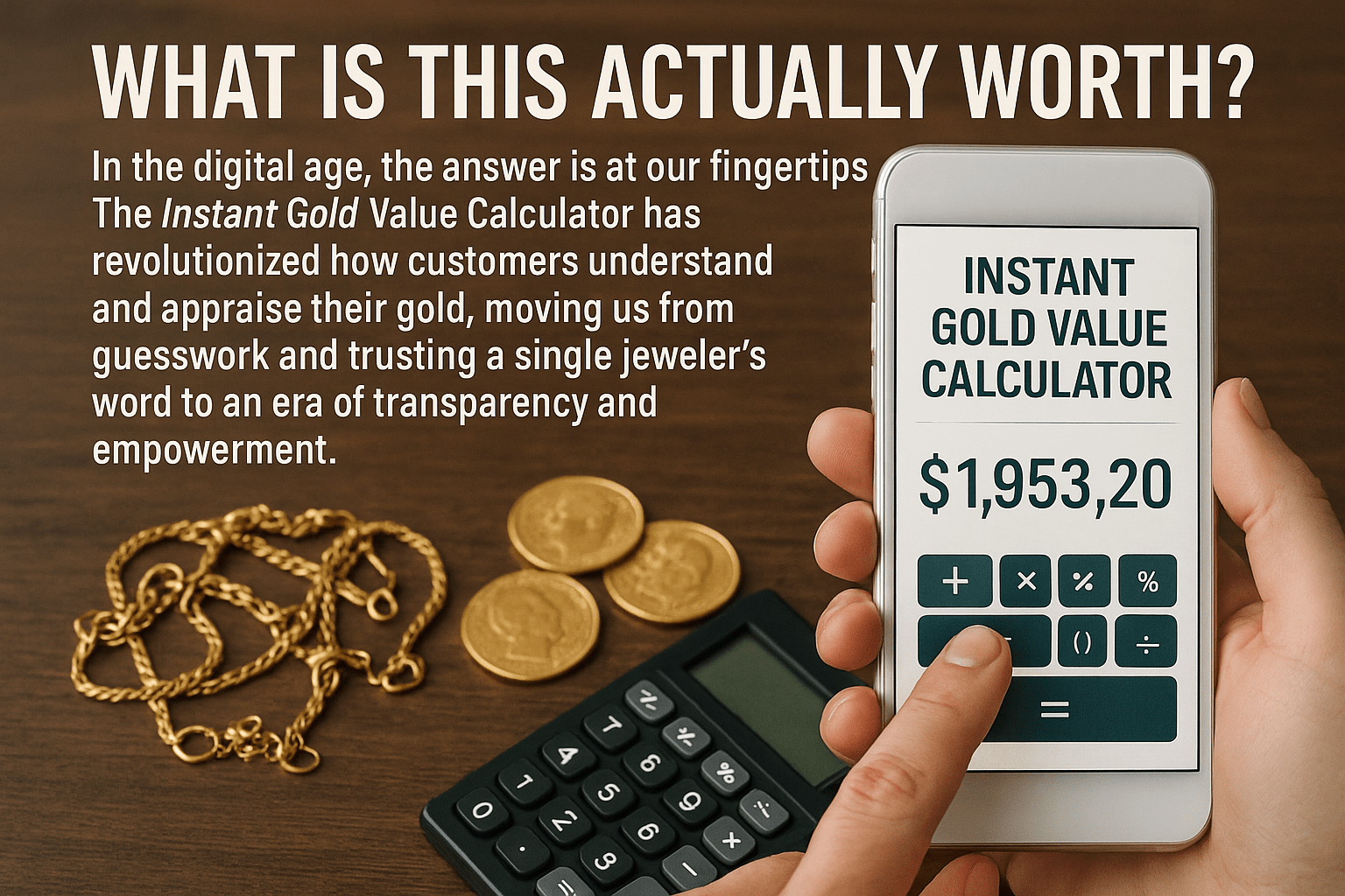 Instant Gold Value Calculator