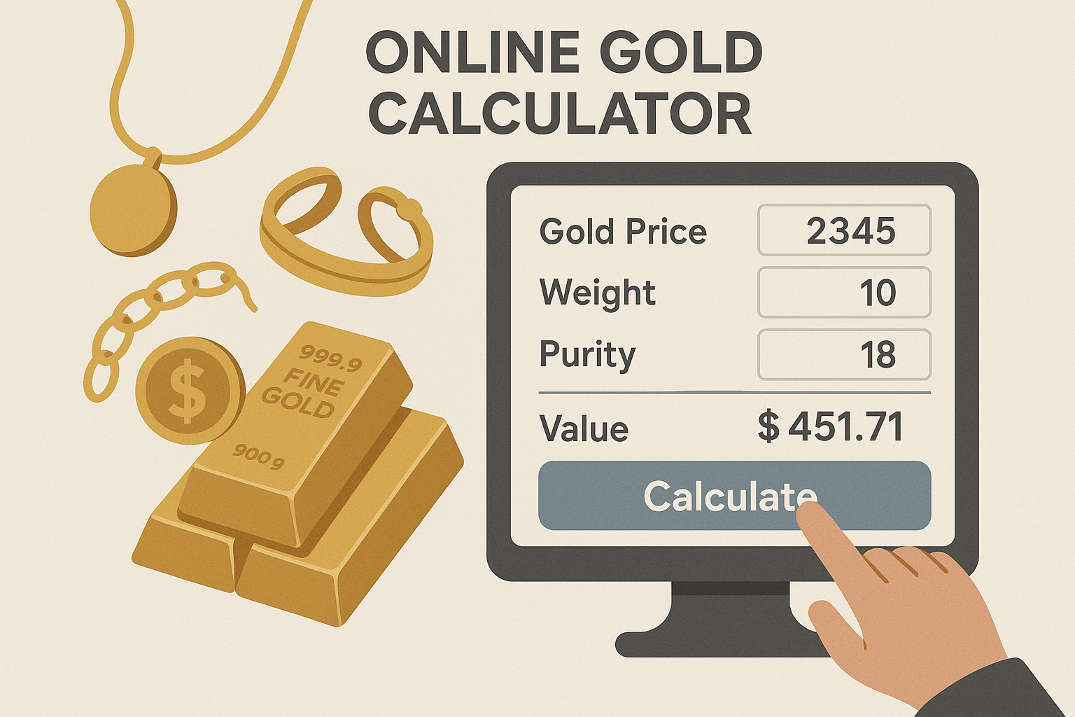 Online Gold Calculator