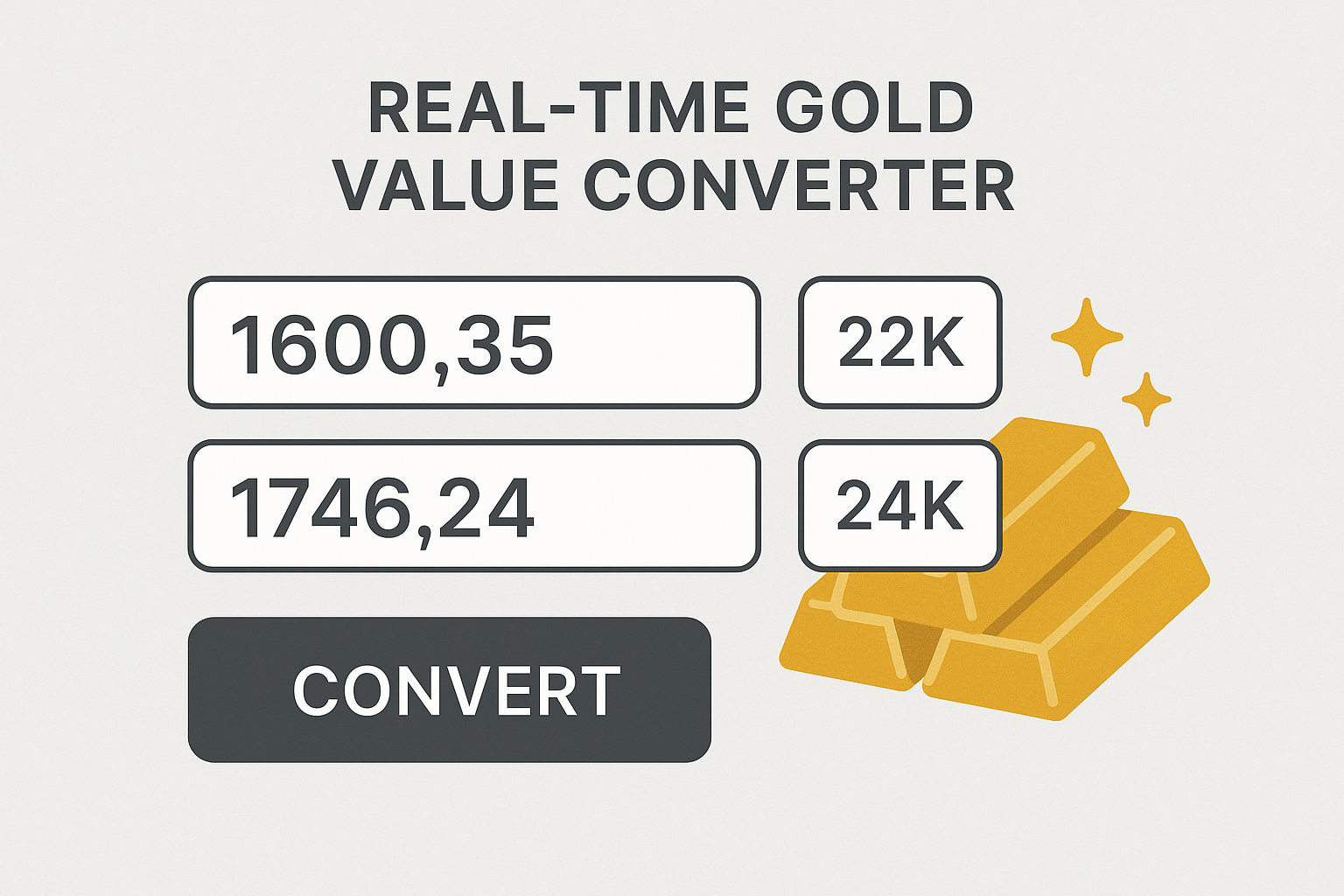 Real-Time Gold Value Converter Real-Time Gold Value Converter