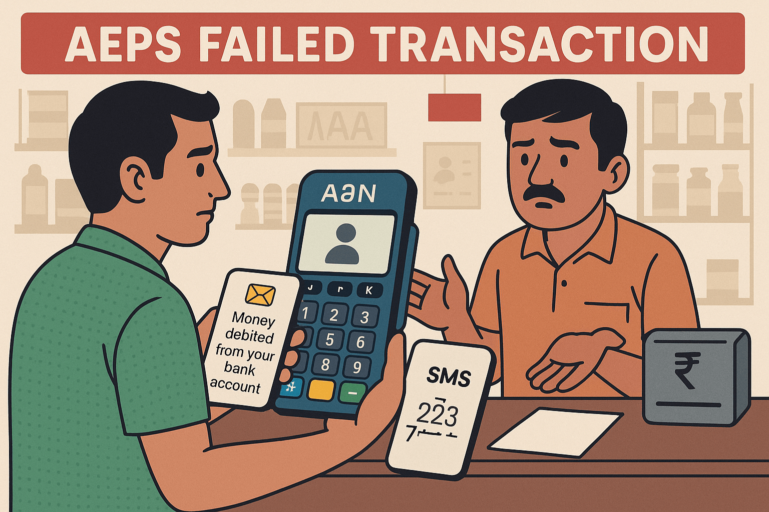 AEPS failed transaction