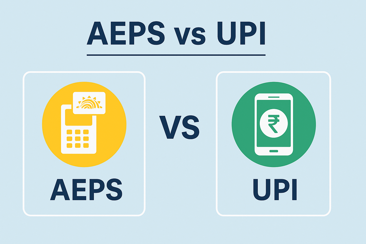 AEPS vs. UPI