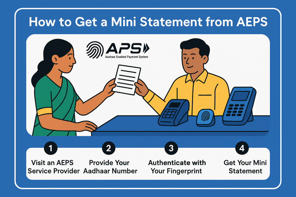 how to get a mini statement from AEPS