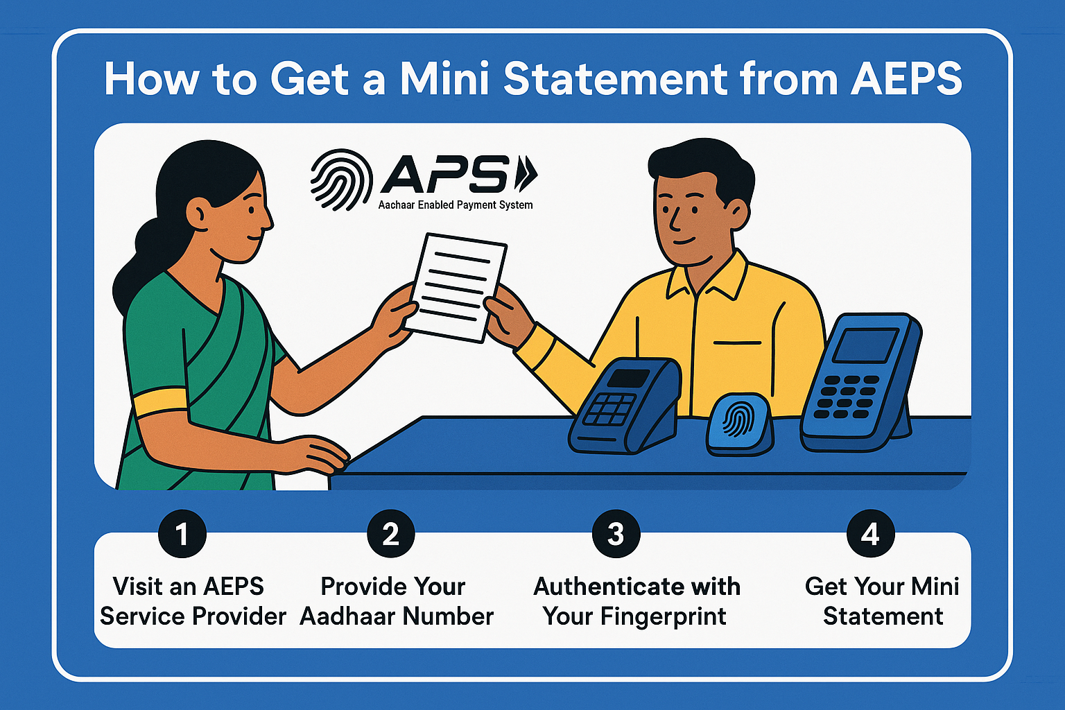 how to get a mini statement from AEPS