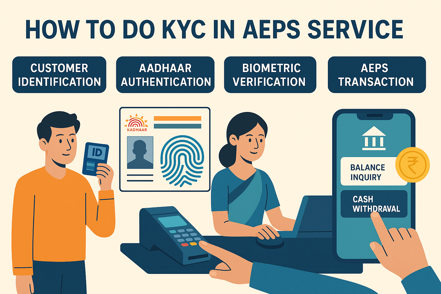 KYC in AEPS service