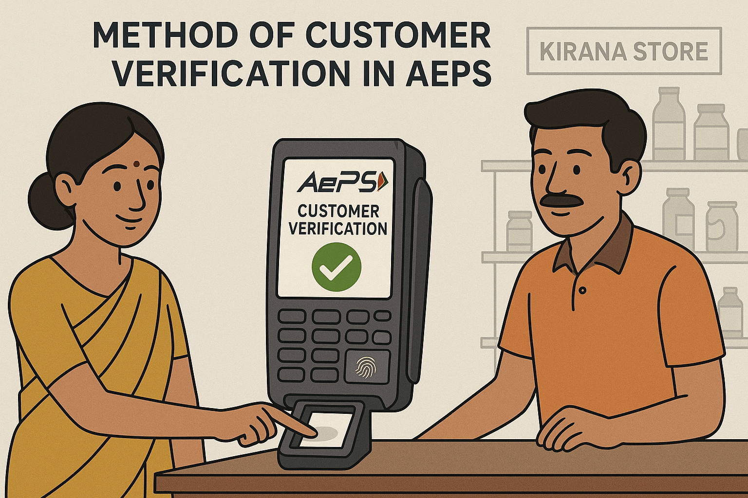 method of customer verification in AEPS