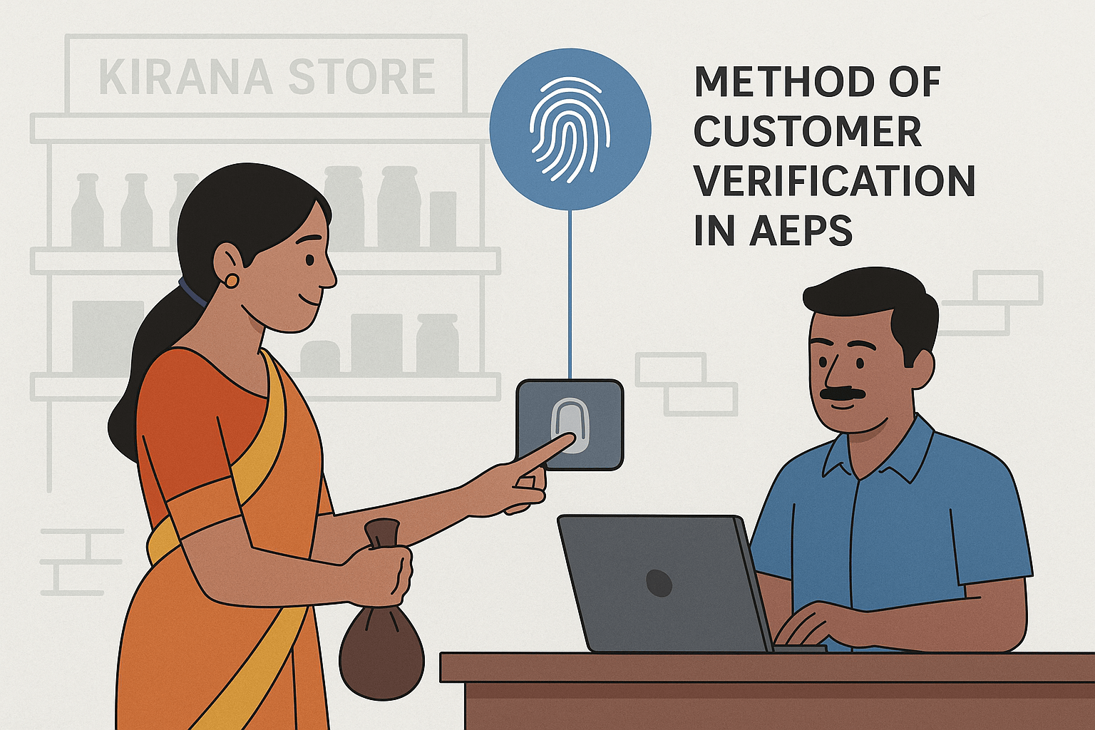 method of customer verification in AEPS