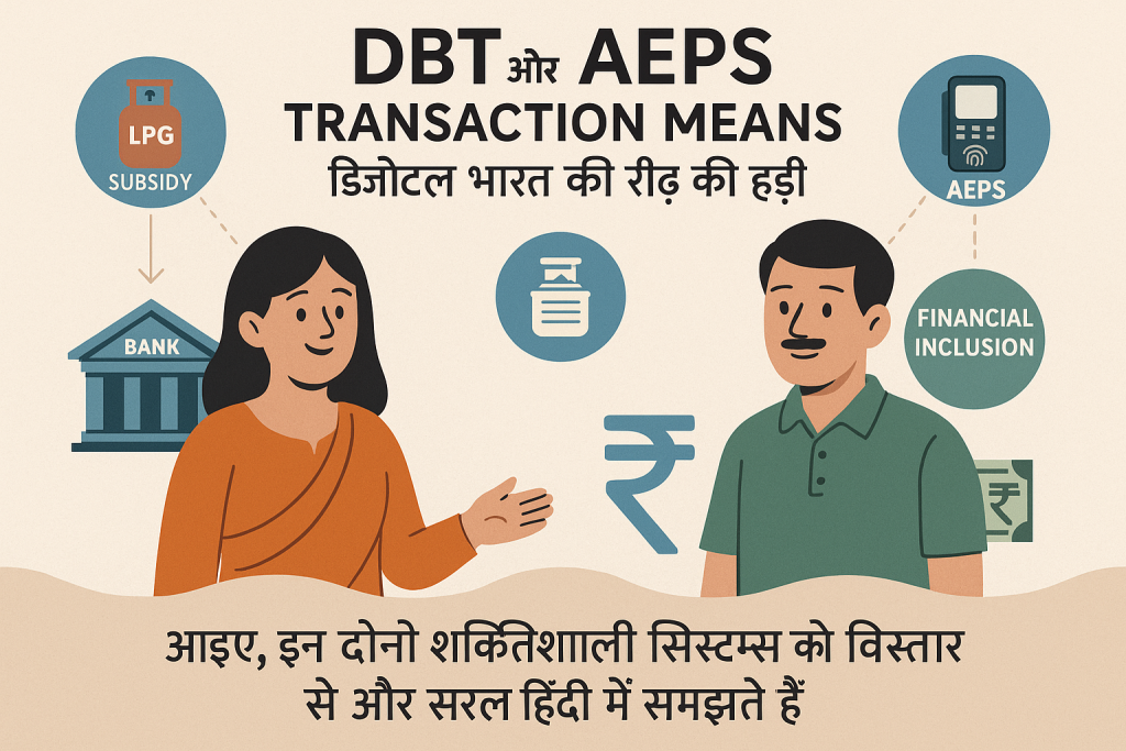 AEPS Transaction Means