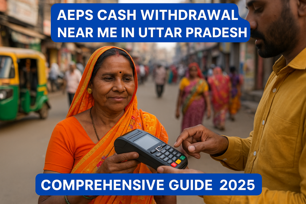 AEPS Cash Withdrawal Near Me in Uttar Pradesh