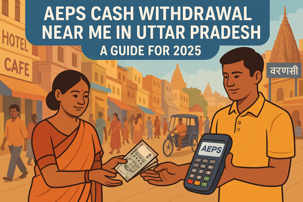 AEPS Cash Withdrawal Near Me in Uttar Pradesh