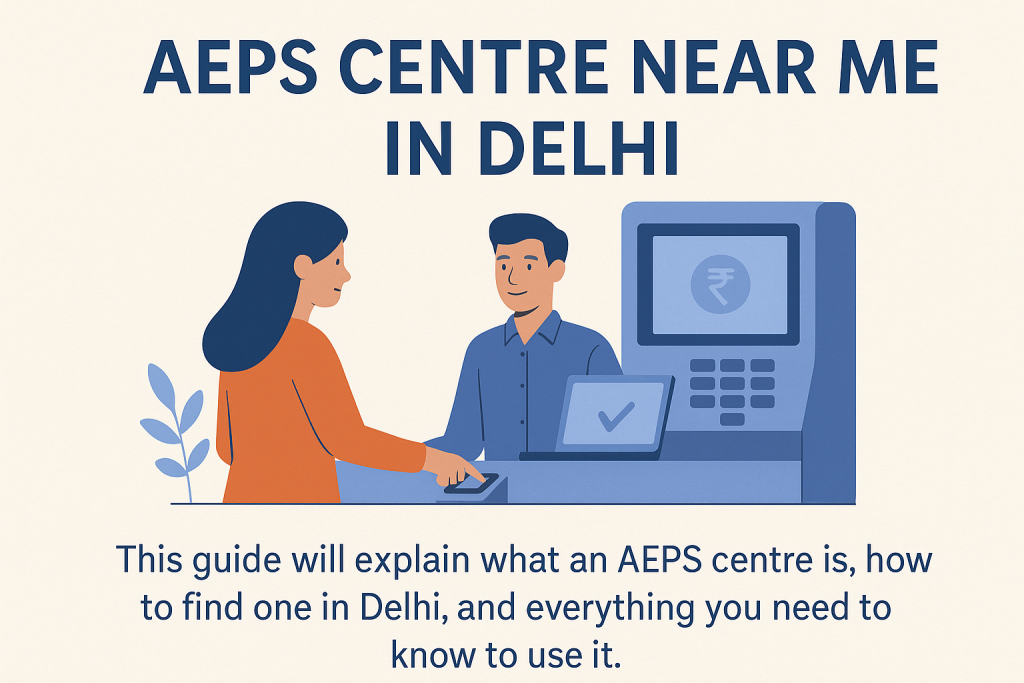 AEPS centre near me in Delhi