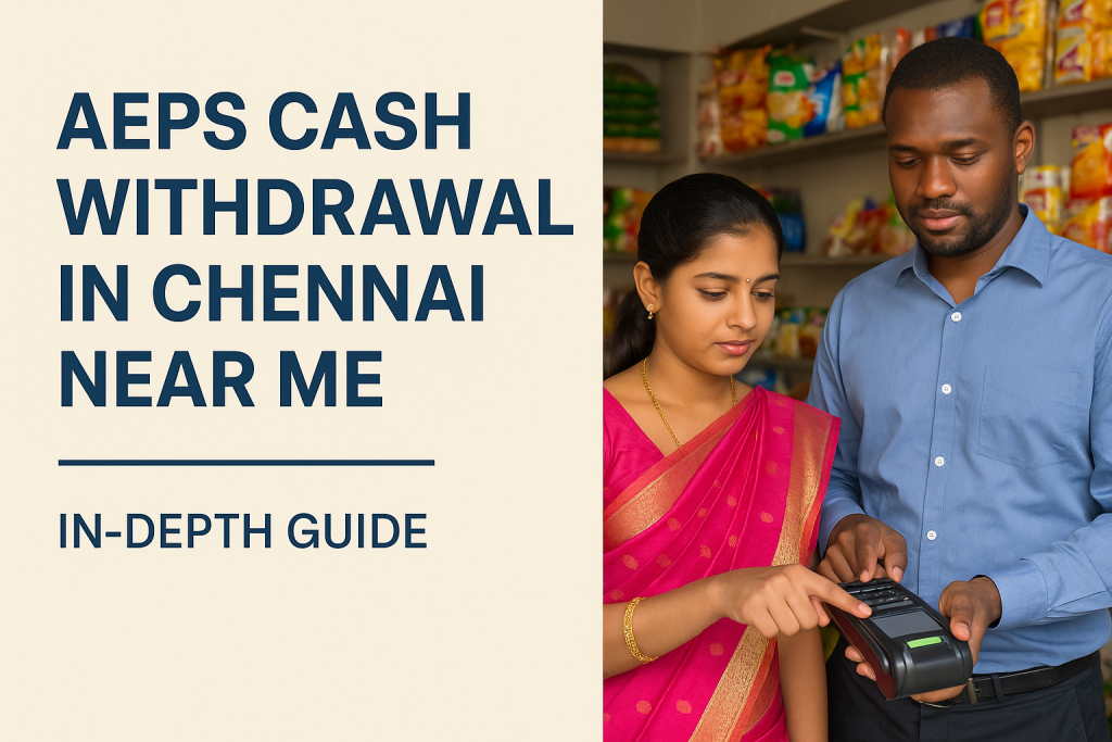 AEPS Cash Withdrawal in Chennai Near Me
