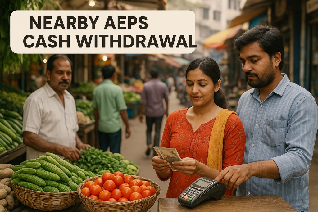 Nearby AEPS Cash Withdrawal