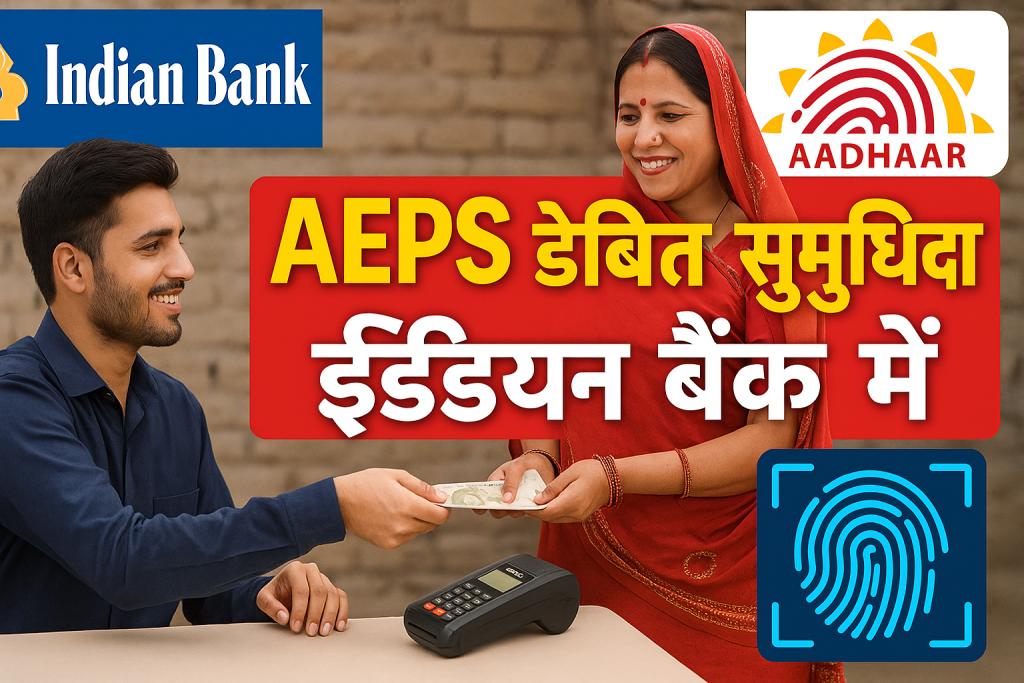 AEPS Debit Facility in Indian Bank