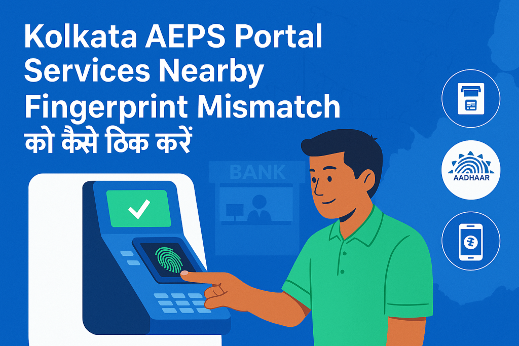 Kolkata AEPS Portal Services Nearby Kolkata AEPS Portal Services Nearby