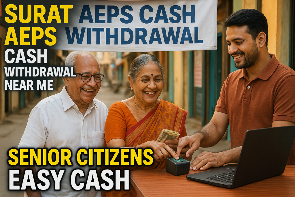 Surat AEPS Cash Withdrawal Near Me