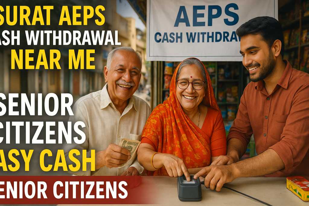 Surat AEPS Cash Withdrawal Near Me