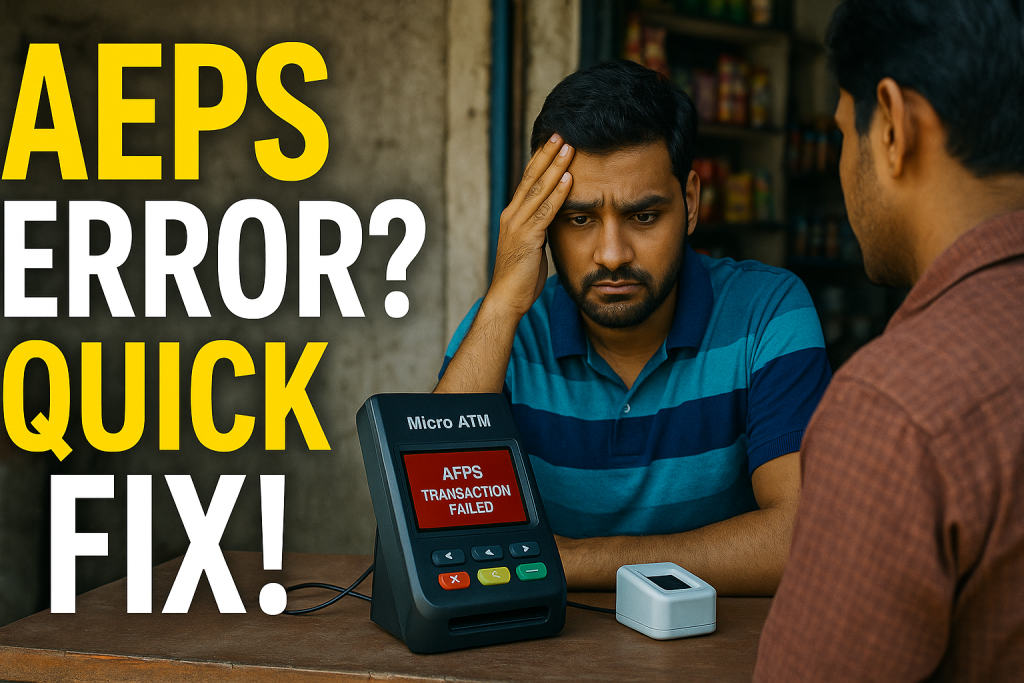 Vadodara AEPS agent help near me