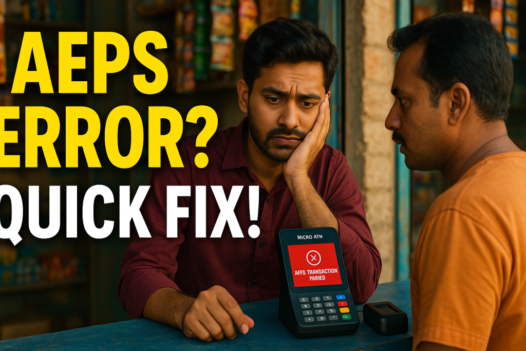 Vadodara AEPS agent help near me