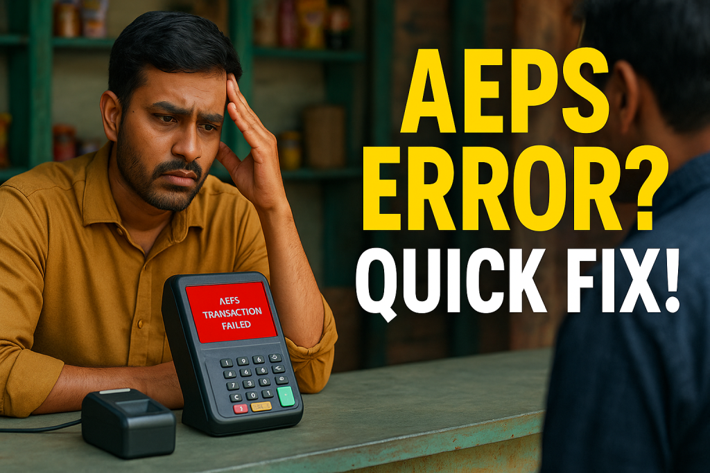 Vadodara AEPS agent help near me