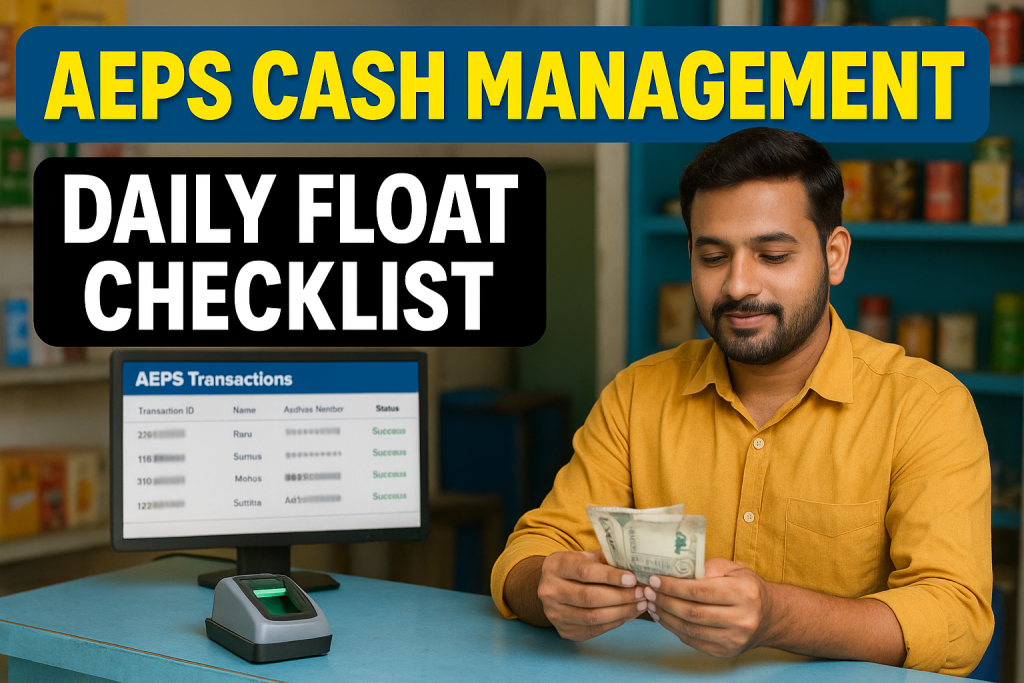 Ajmer AEPS Near Me – Daily Float/Cash-Box