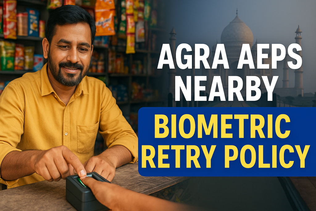 Agra AEPS nearby – biometric retry policy