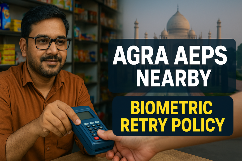 Agra AEPS nearby – biometric retry policy