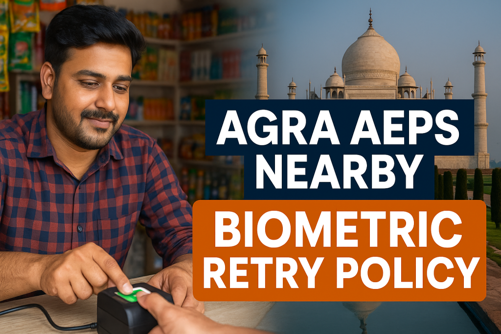 Agra AEPS nearby – biometric retry policy