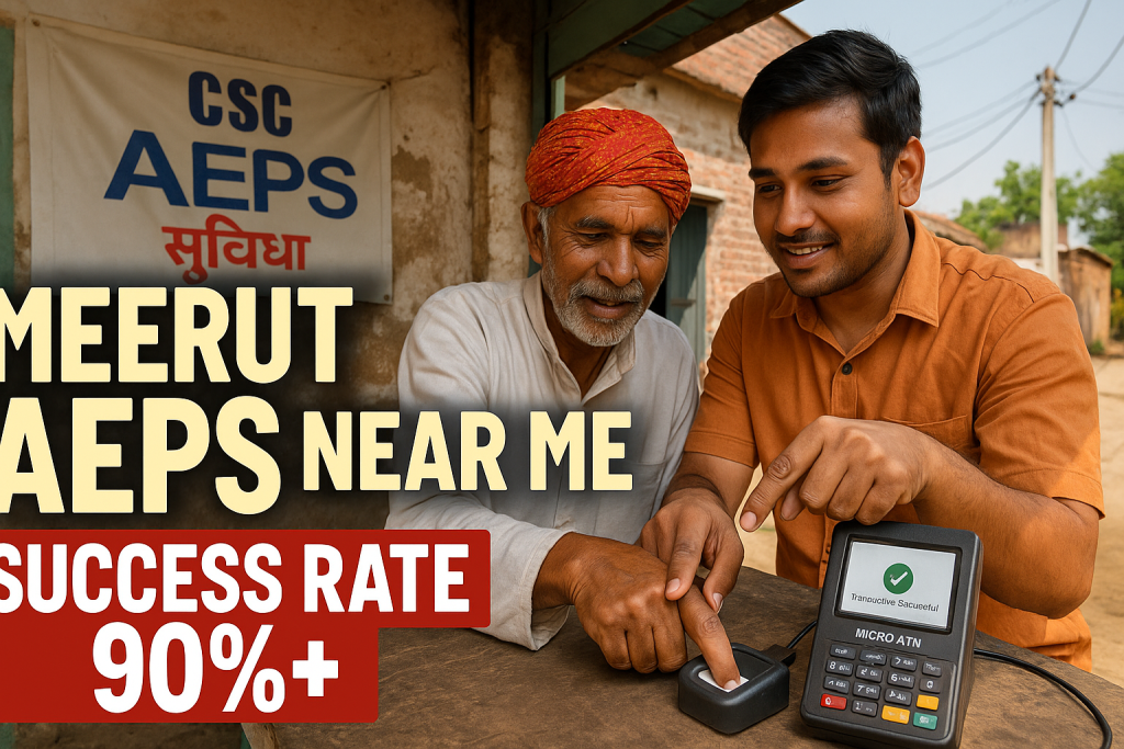Meerut AEPS Near Me – Rural Belts Meerut AEPS Near Me – Rural Belts