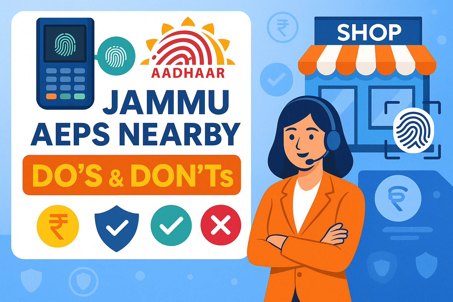 Jammu AEPS Nearby – Customer Education Poster: Do’s & Don’ts (Complete ...
