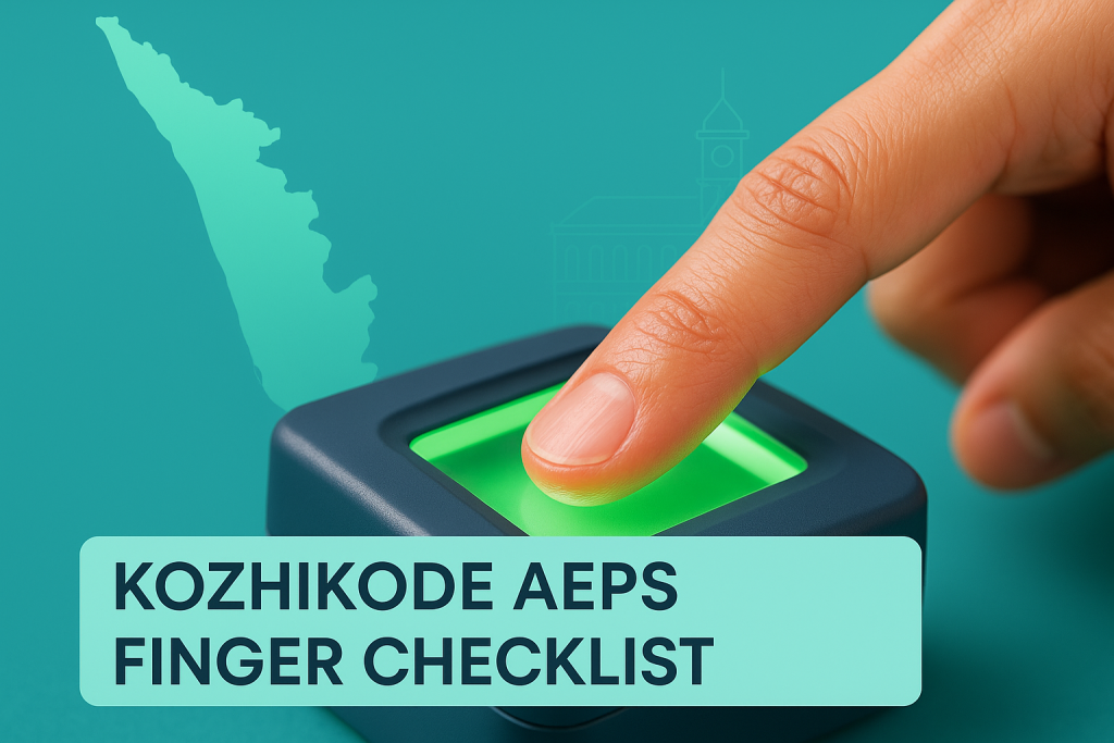 Kozhikode AEPS Near Me – Finger Moisture