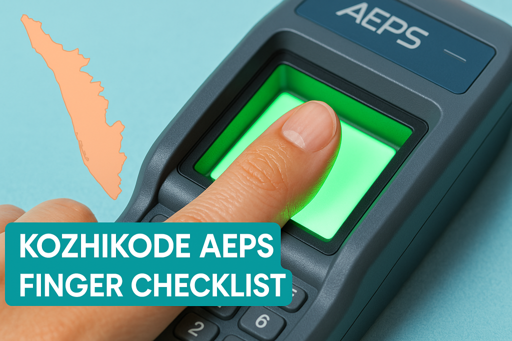 Kozhikode AEPS Near Me – Finger Moisture