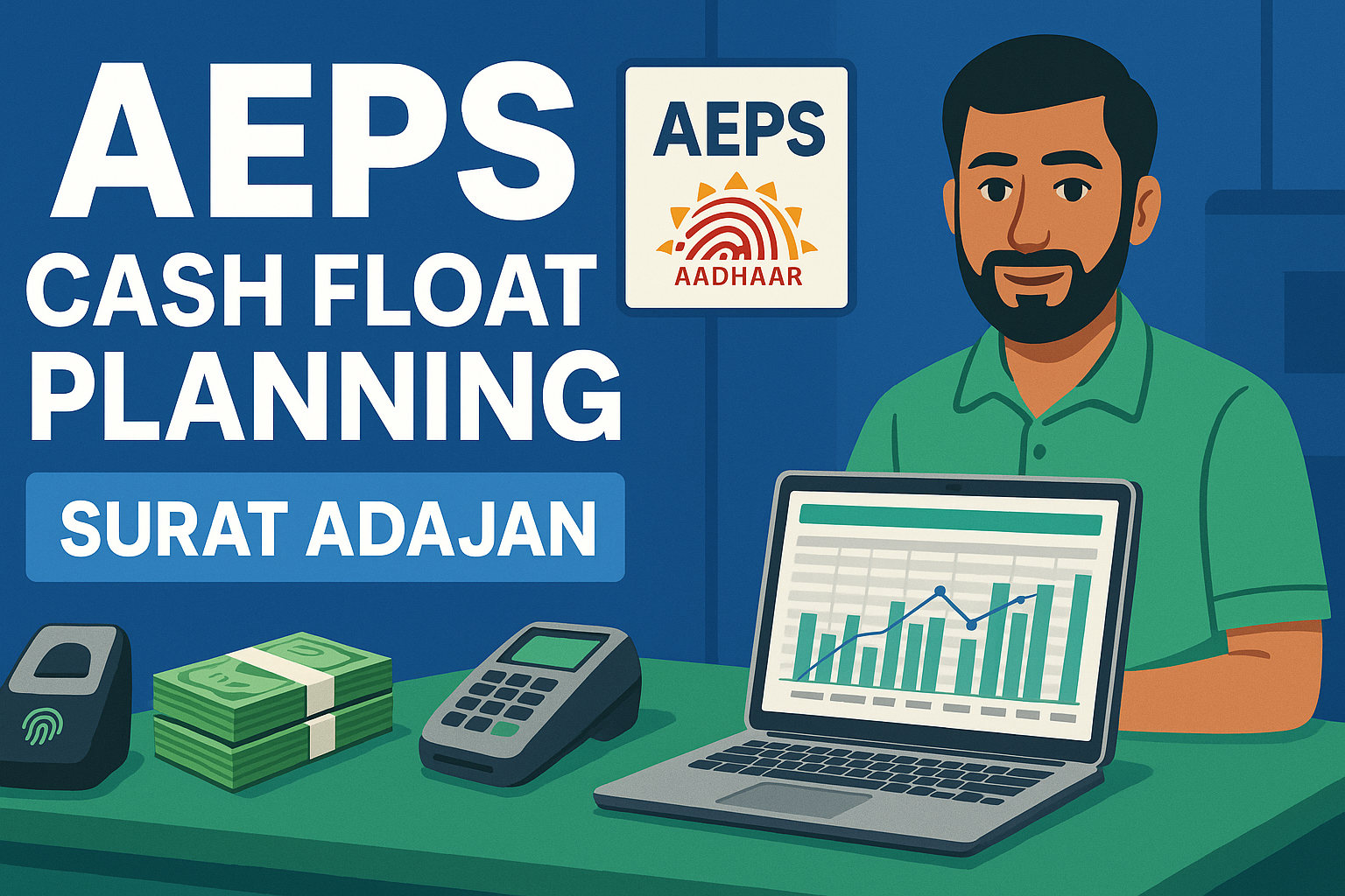Surat Adajan AEPS local – cash float forecasting sheet (downloadable ...