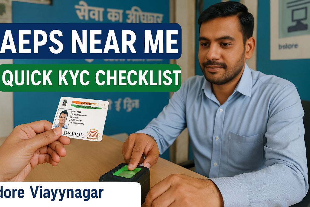 Indore Vijaynagar AEPS near me